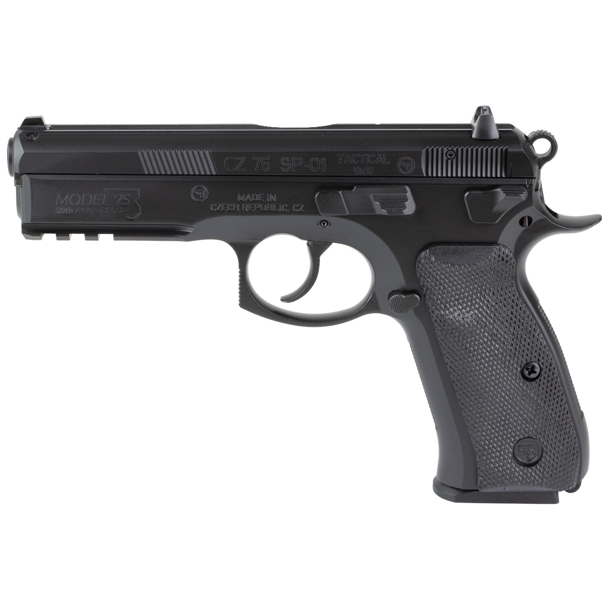 cz 75 sp-01 tactical 50th anniversary elite 9mm 4.6 barrel 10-rounds