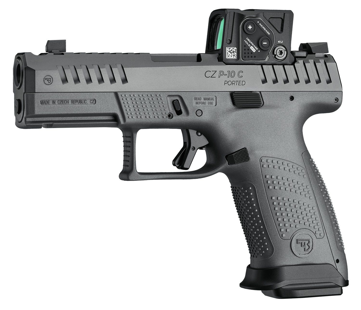 CZ P-10 C Ported 9mm 4 Barrel 10-Rounds w/ Aimpoint COA
