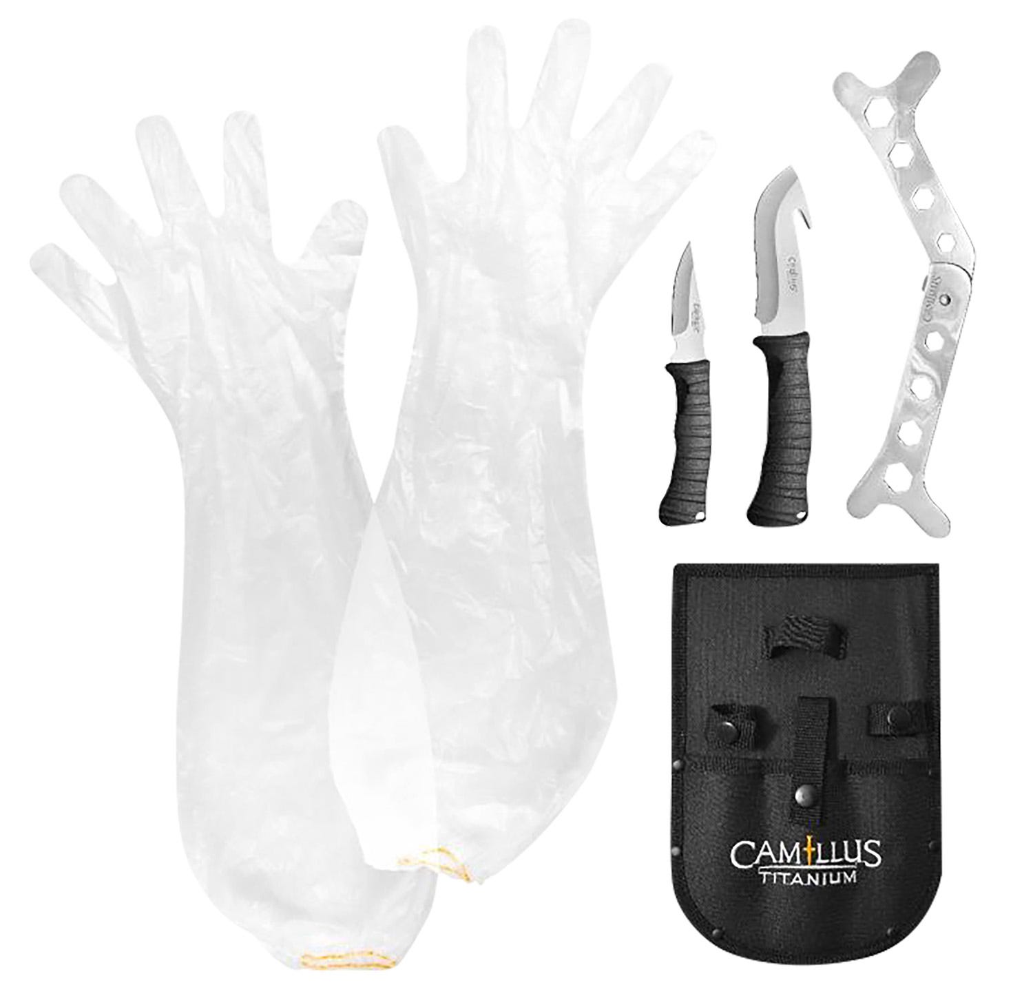 Camillus Hunting Kit Fixed Caper/GutHook 5-Piece