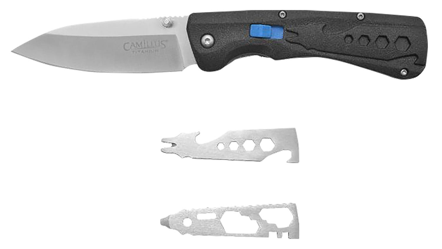 Camillus Inject 3.25 Folding Drop Point Carbon Fiber