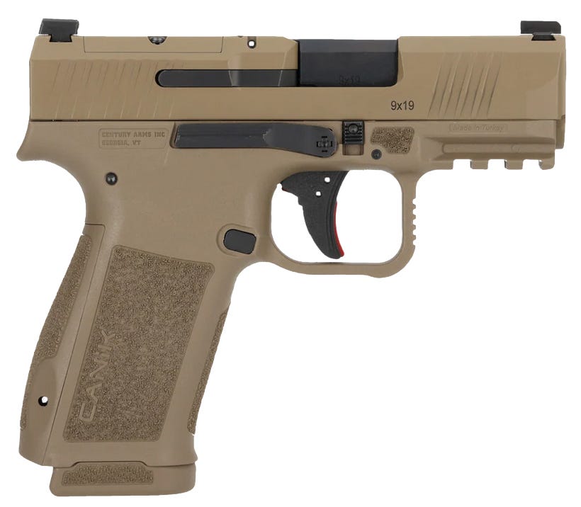 Canik Mete MC9 L Flat Dark Earth 9mm 3.18 Barrel 17-Rounds OR - Century Arms