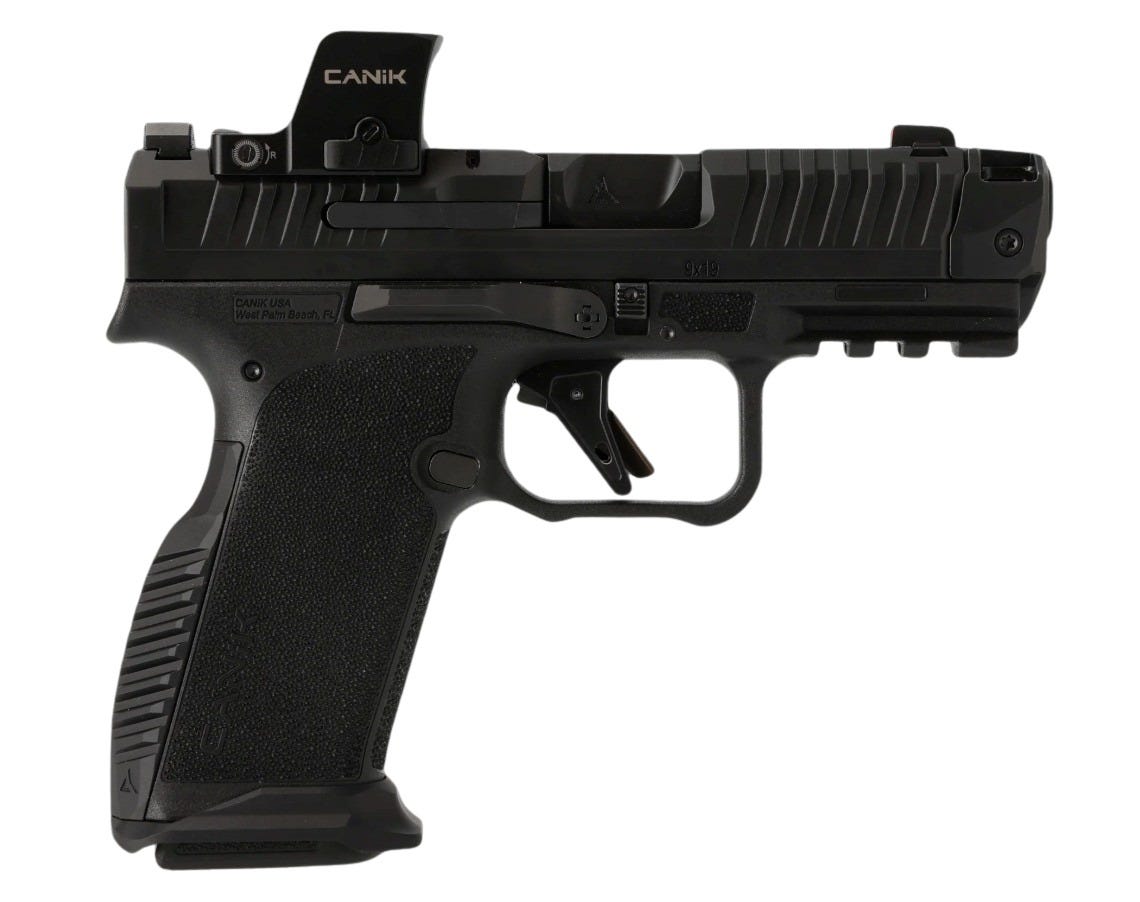 Canik Prime Radian 9mm 3.83 Barrel 17-Rounds w/ Canik ONYXc Red Dot - Canik