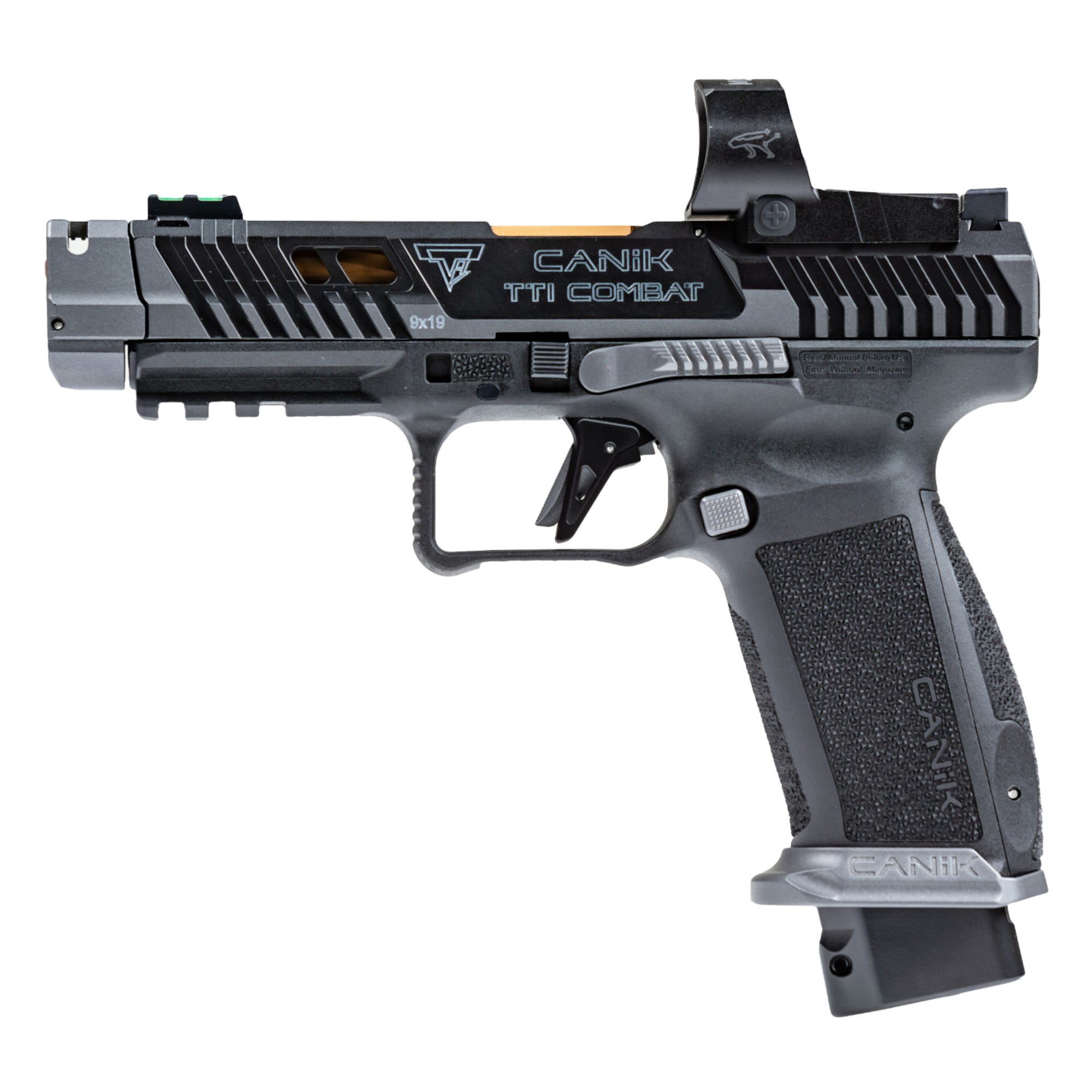 Canik TTI Combat Smoke Cerakote 9mm 4.6 Barrel 18-Rounds MeCanik MO3