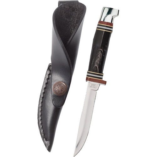 Case Xx Case XX Buffalo Horn Hunter Bone Fixed Blade 3.125 Blade with Sheath - $111.99 at GrabAGun