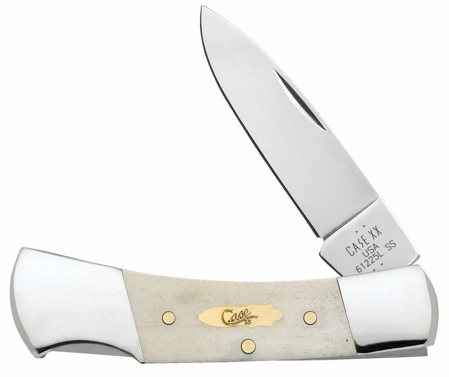 Case XX Lockback Natural Bone 3 Blade