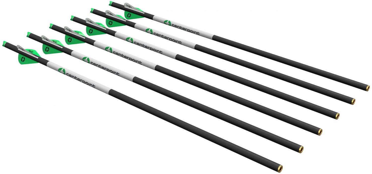 Centerpoint Archery CenterPoint Archery Crossbow Arrows 20 400 Grain 6-Pack - $42.29 at GrabAGun