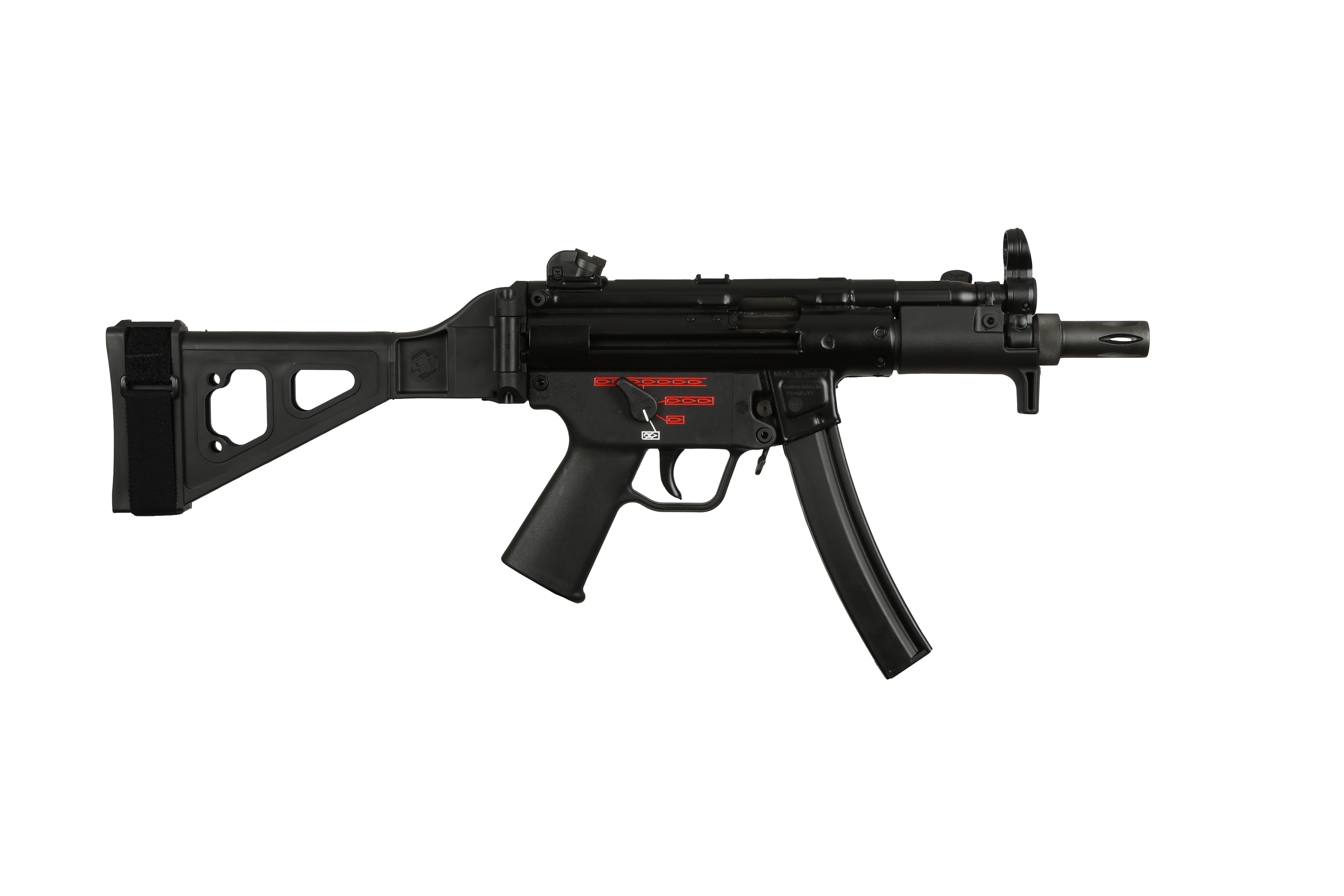 Century Arms AP5P-Navy 9mm 5.8 Barrel 30-Rounds w/ SB Pistol Brace