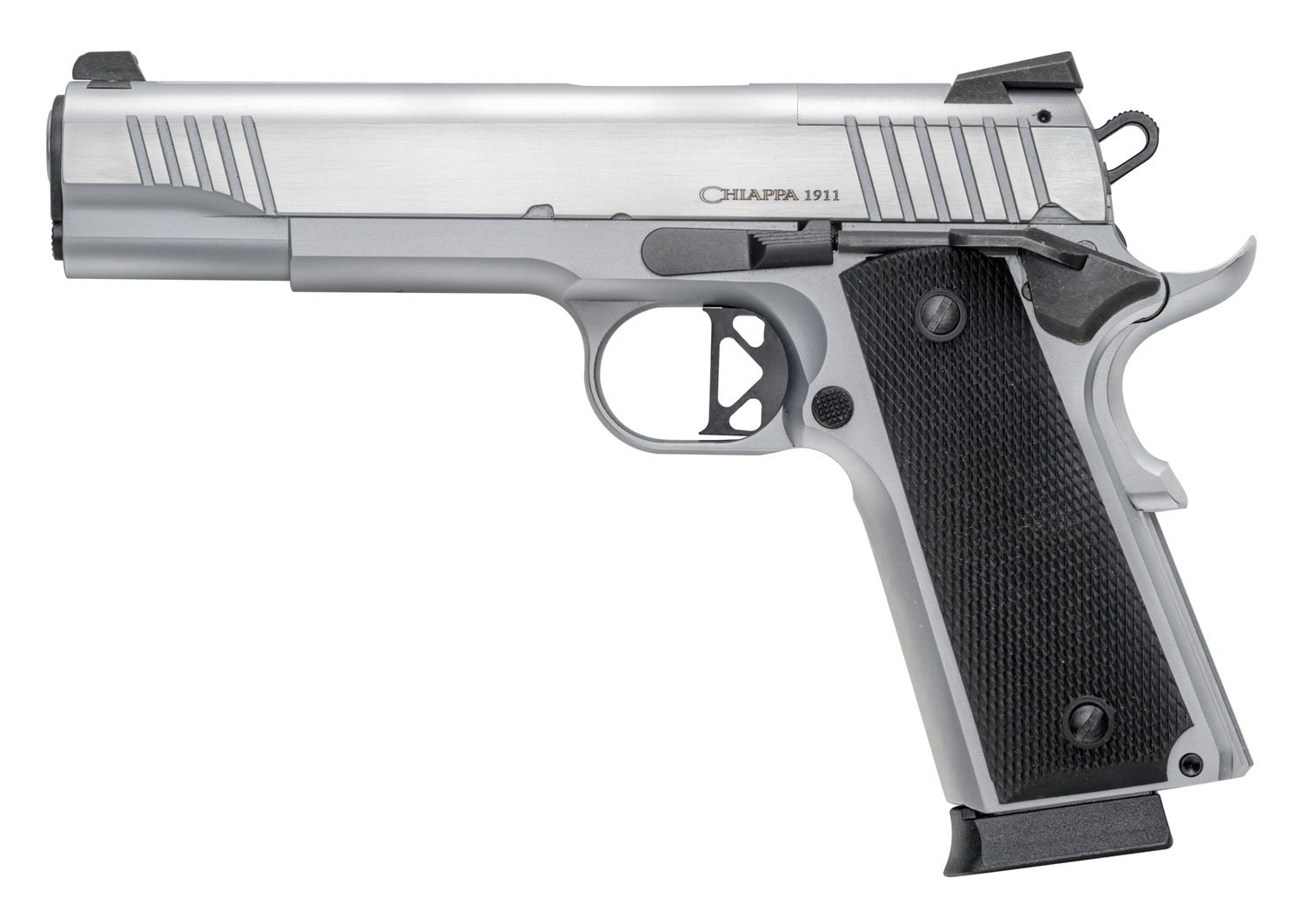 Chiappa Firearms 1911 Superior Chrome .45 ACP 5 Barrel 8-Rounds OR - Chiappa Firearms