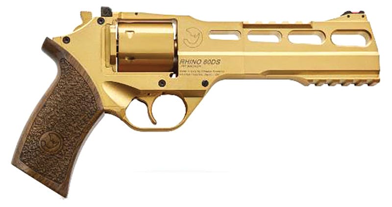Chiappa Firearms Rhino 60DS Gold .357 Mag 6 Barrel 6-Rounds