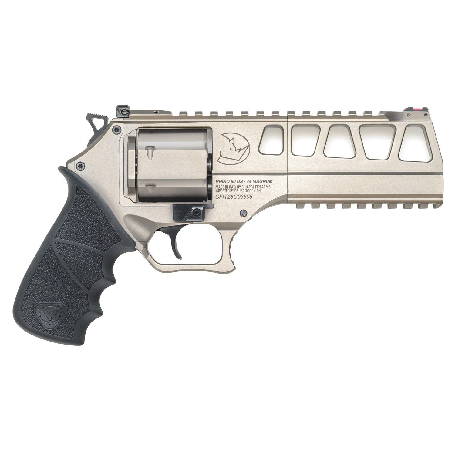 Chiappa Firearms Rhino 60DS L Frame White .44 Mag 6 Barrel 6-Rounds