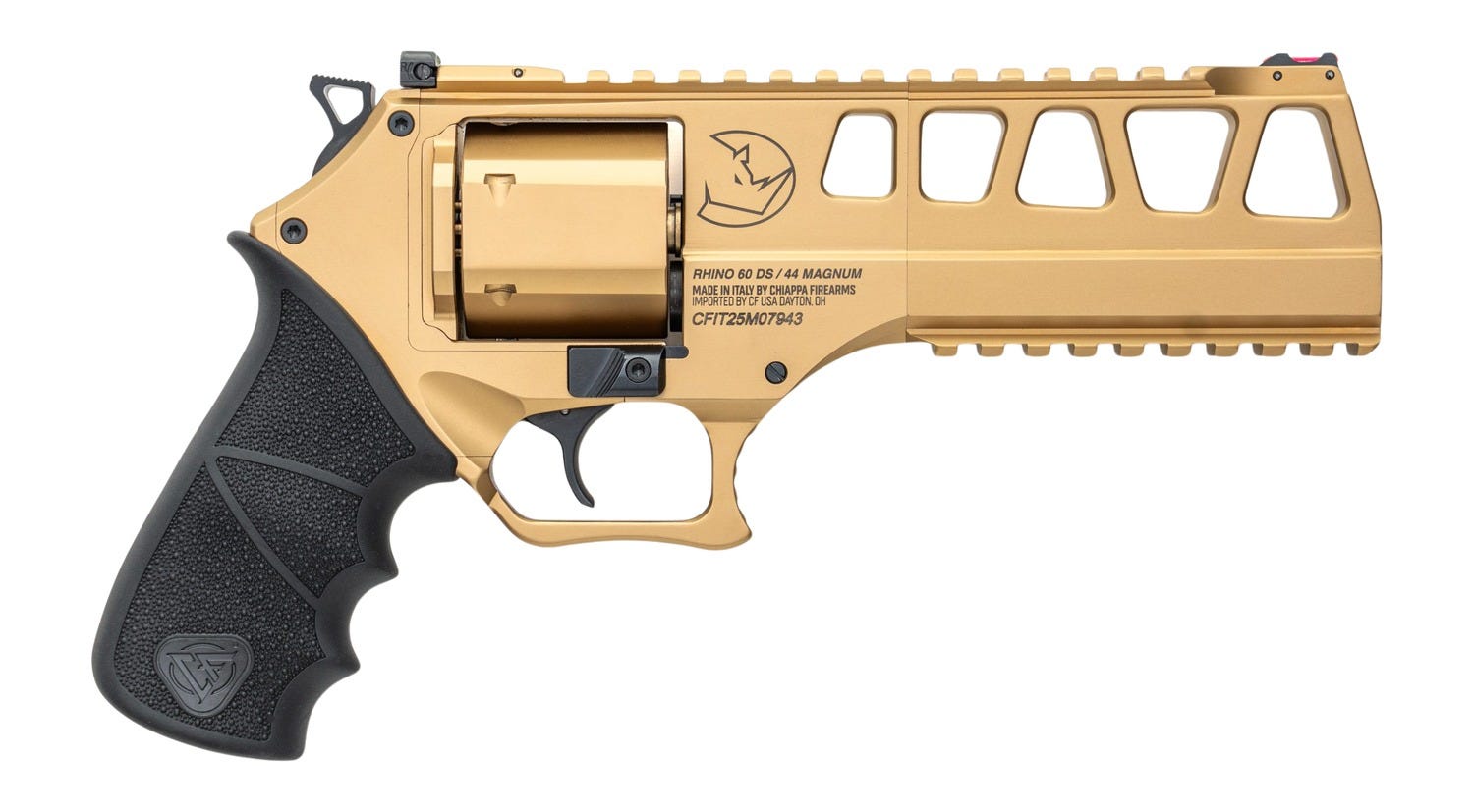 Chiappa Firearms Rhino 60SAR Gold .44 Mag 6 Barrel 6-Rounds