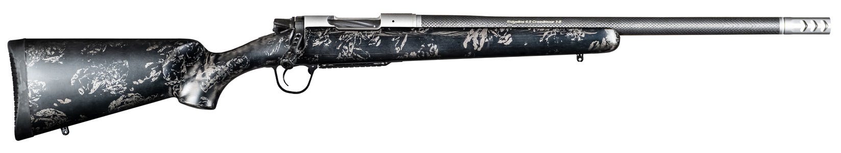 Christensen Arms Ridgeline FFT Ti Black / Grey 6mm Creedmoor 20 Barrel 4-Rounds - Christensen Arms