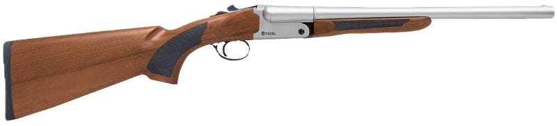 Citadel Firearms Boss Coach Nickel .410 GA-3 18.5 Barrel 2-Rounds - Citadel