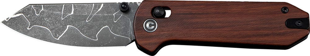 Civivi Knives Civivi Knives Yonder Wood 2.88 Damascus - $79.90 at GrabAGun