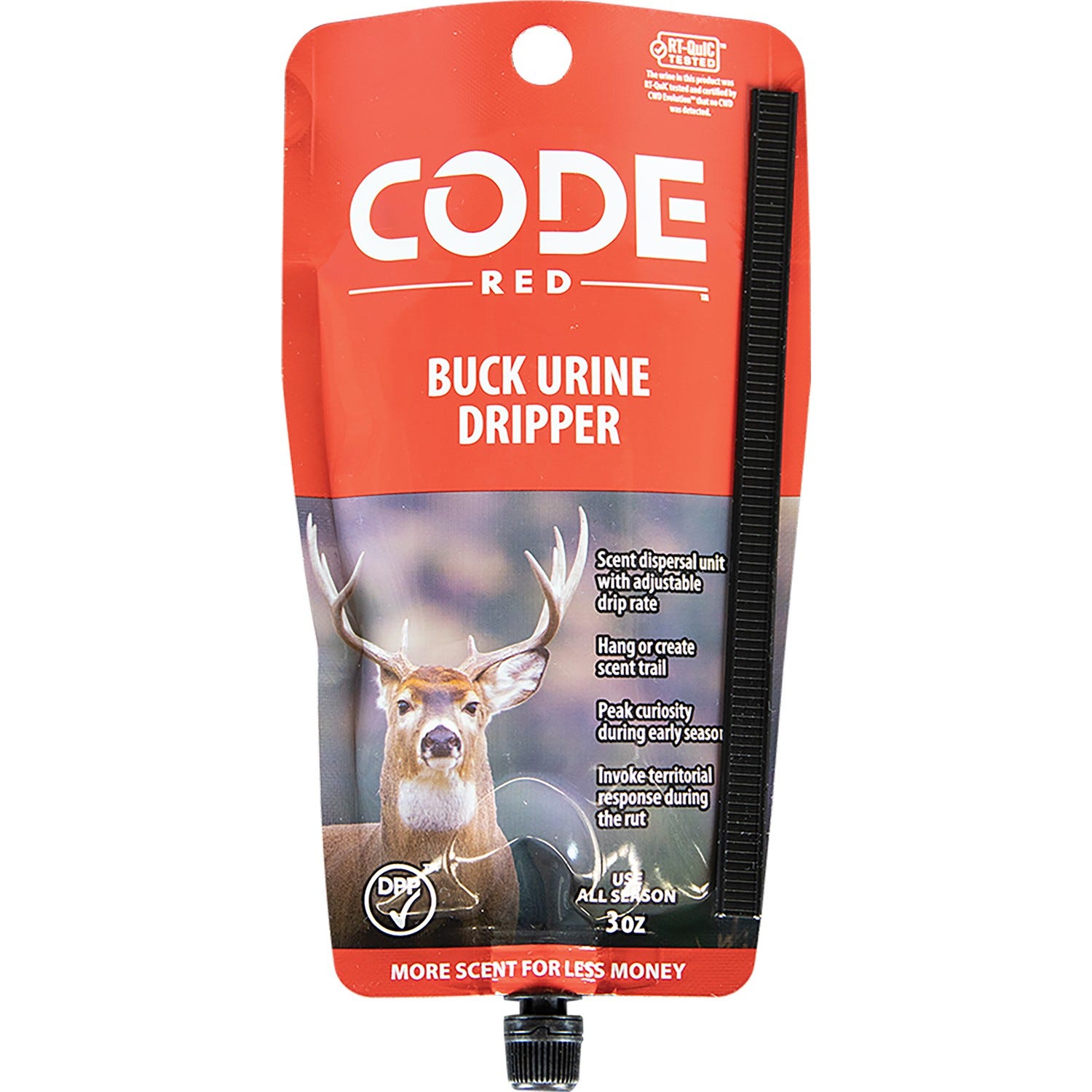 Code Blue Scents Buck Urine Deer Scent 3 oz Dripper