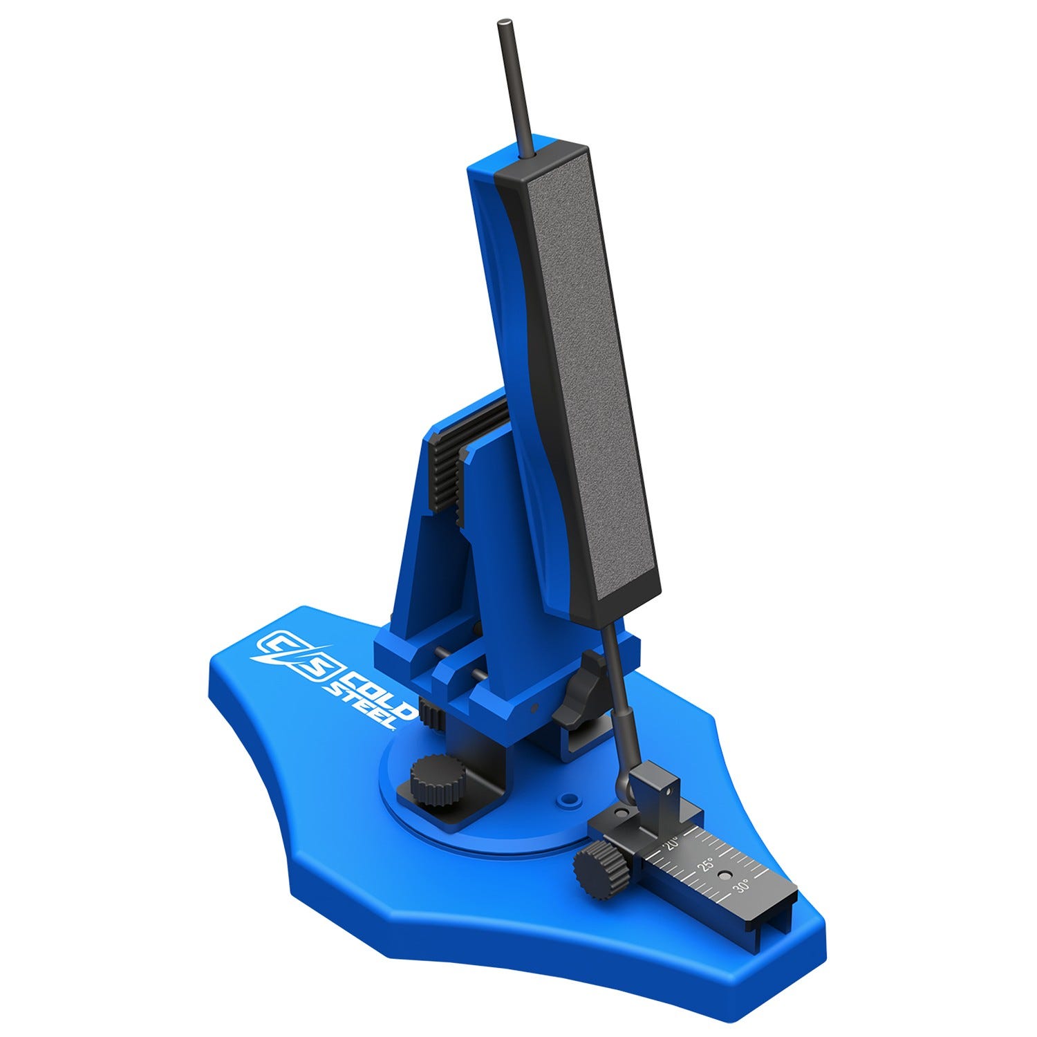 Cold Steel Cold Steel Benchtop Knife Sharpener Blue Fixed Diamond w/ Carry Case - $109.99 at GrabAGun