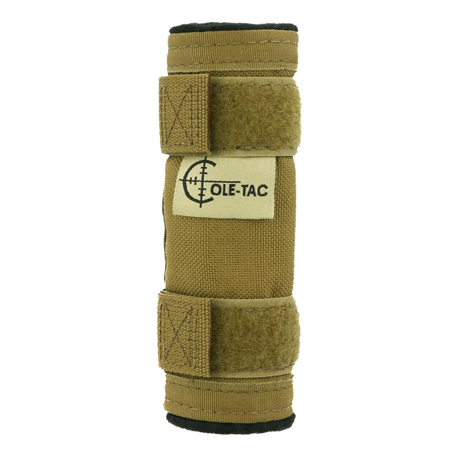 Cole-Tac Baby Python Suppressor Cover Coyote Brown 5