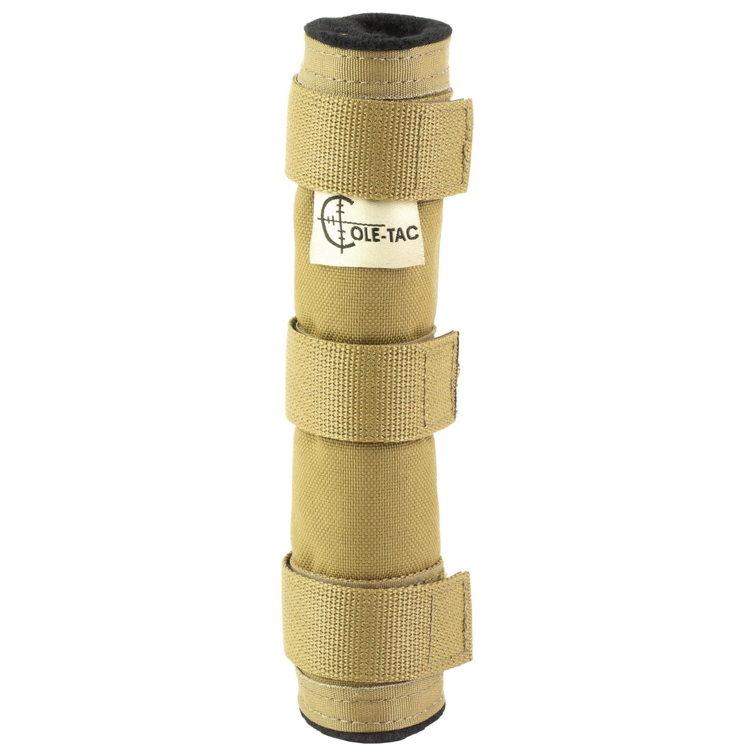 Cole-TAC Metal Python Suppressor Cover Coyote Brown 7.5 for 1-2 Suppressors