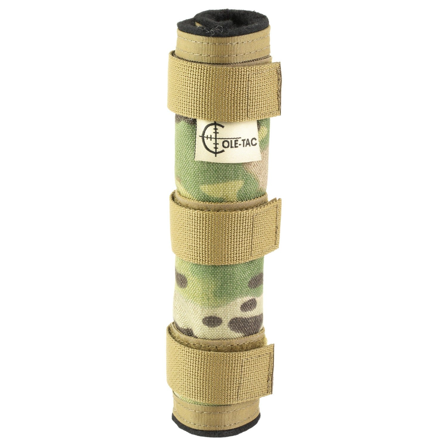 Cole-TAC Metal Python MultiCam Suppressor Cover 7.5 for 1-2 Suppressors