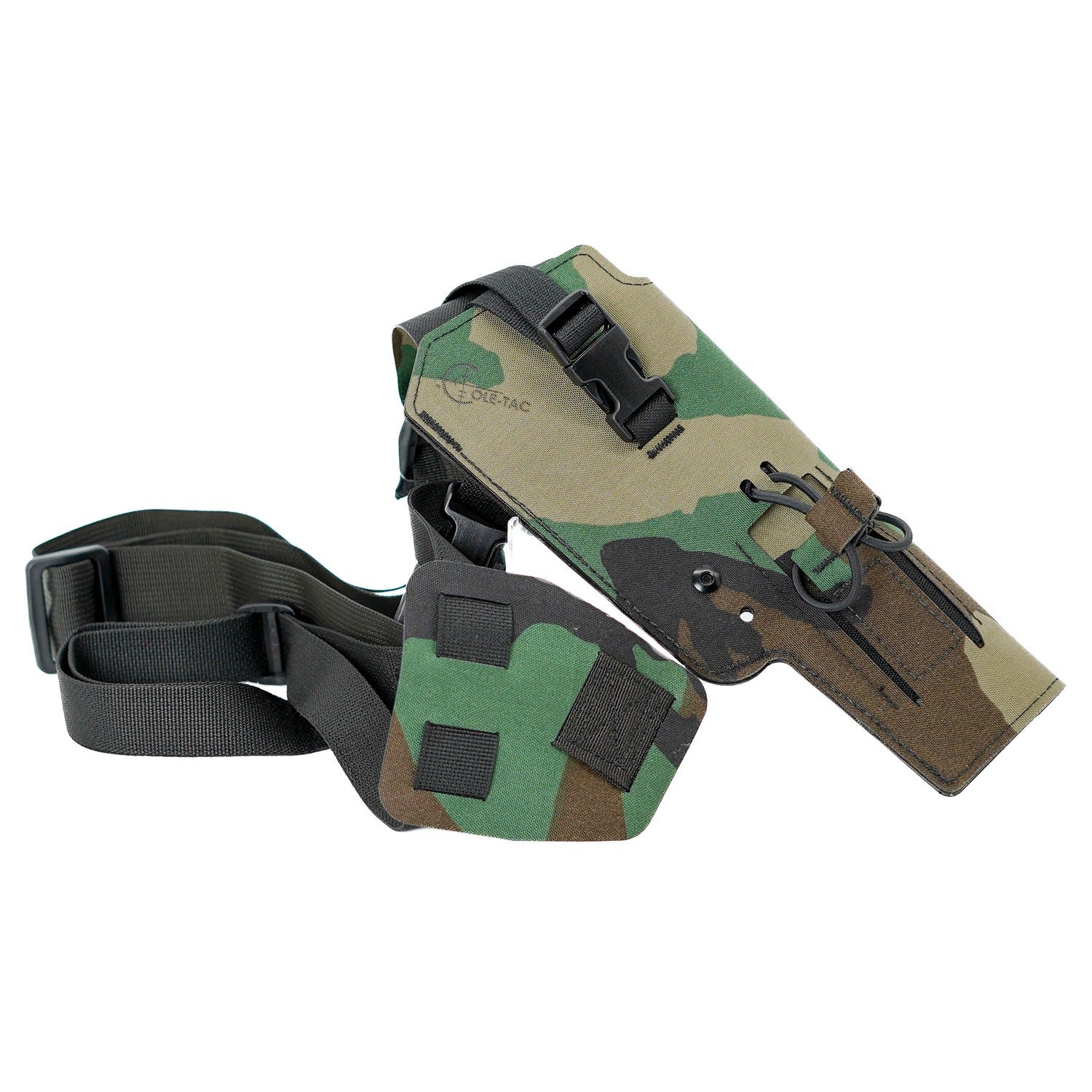 Cole-TAC Varmint Wrangler Chest Holster Woodland for Ruger MK Series RH - Cole-TAC