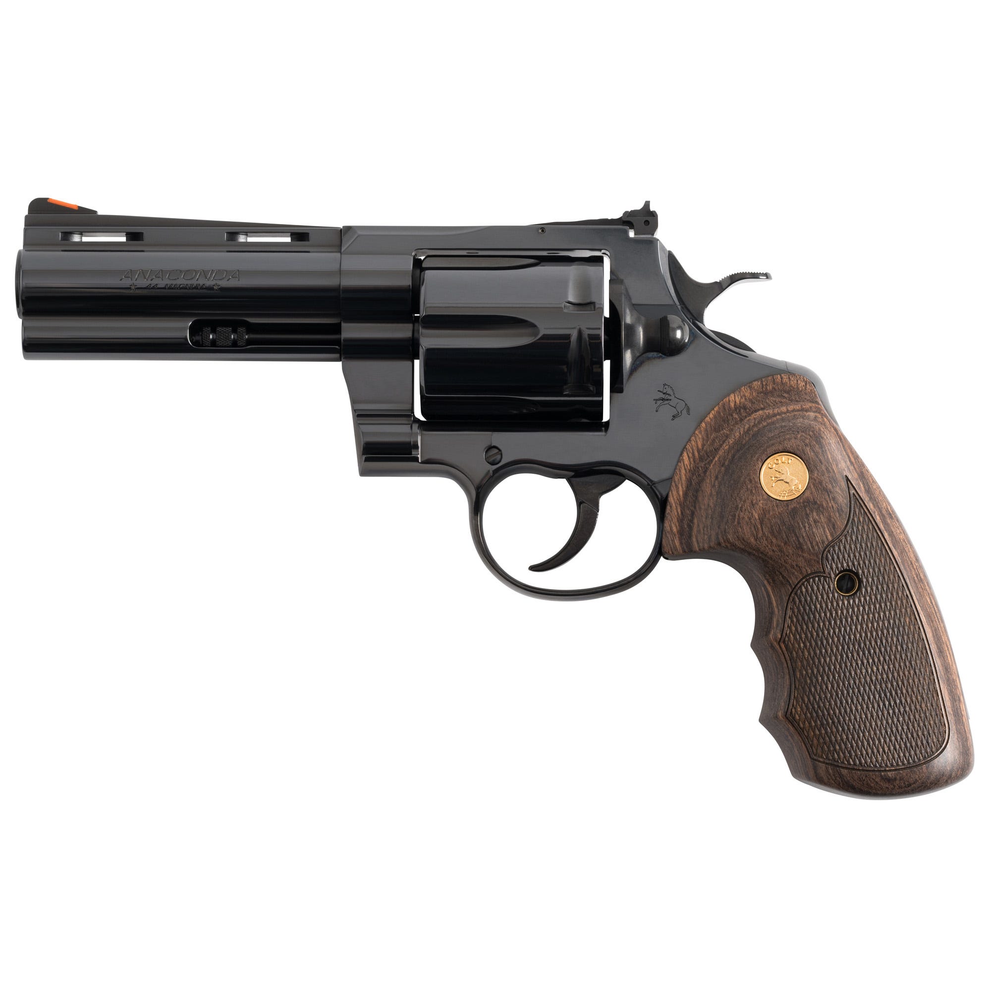 Colt Firearms Anaconda Blued / Walnut .44 Mag 4.25 Barrel 6-Rounds