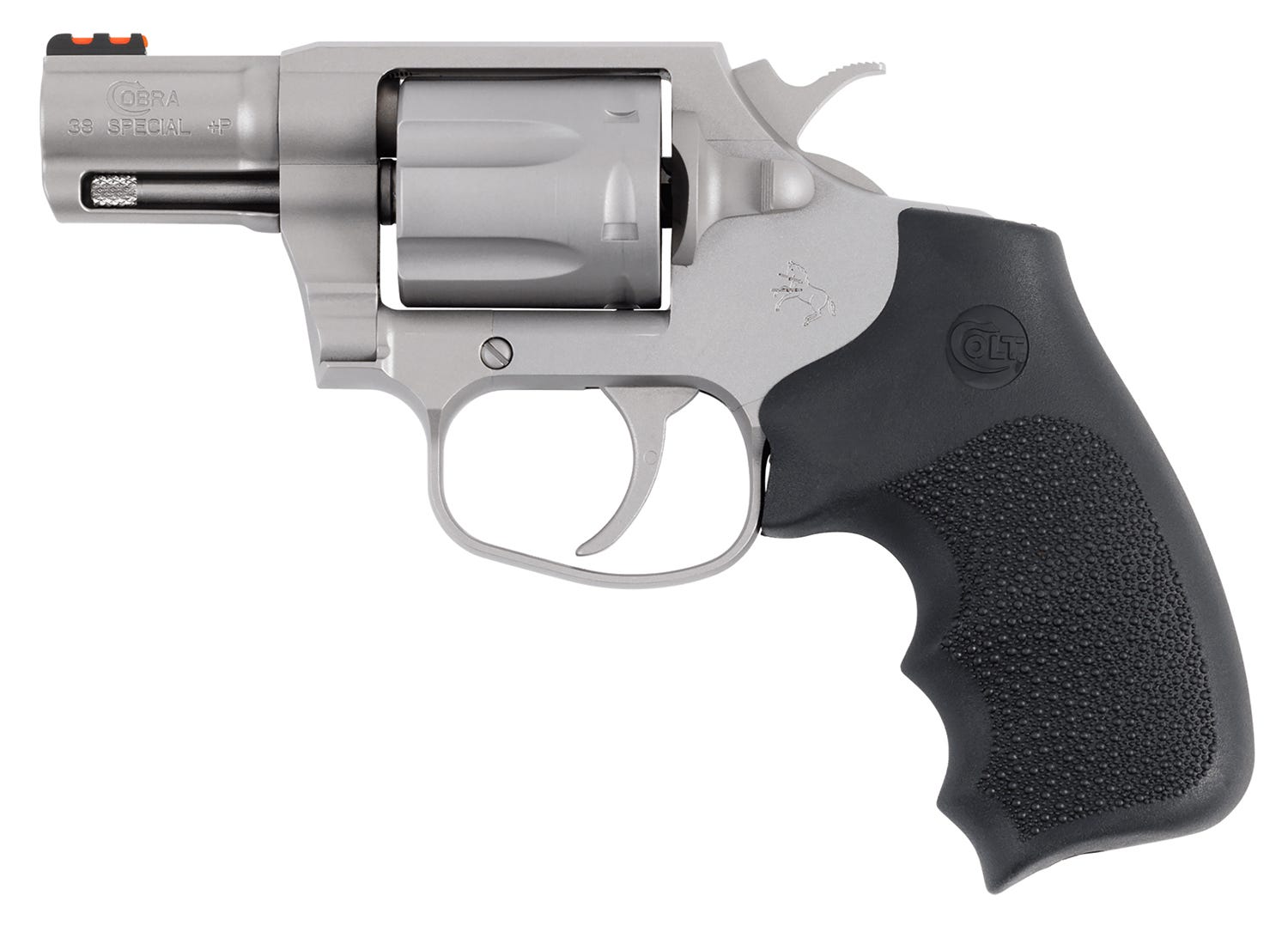 colt firearms cobra stainless .38 special +p 2 barrel 6-rounds