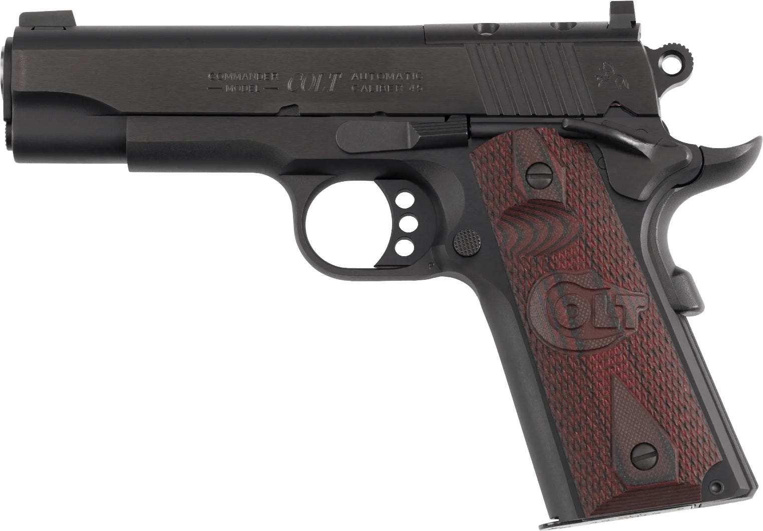 colt firearms combat commander .38 super 4.25 barrel 9-rounds or