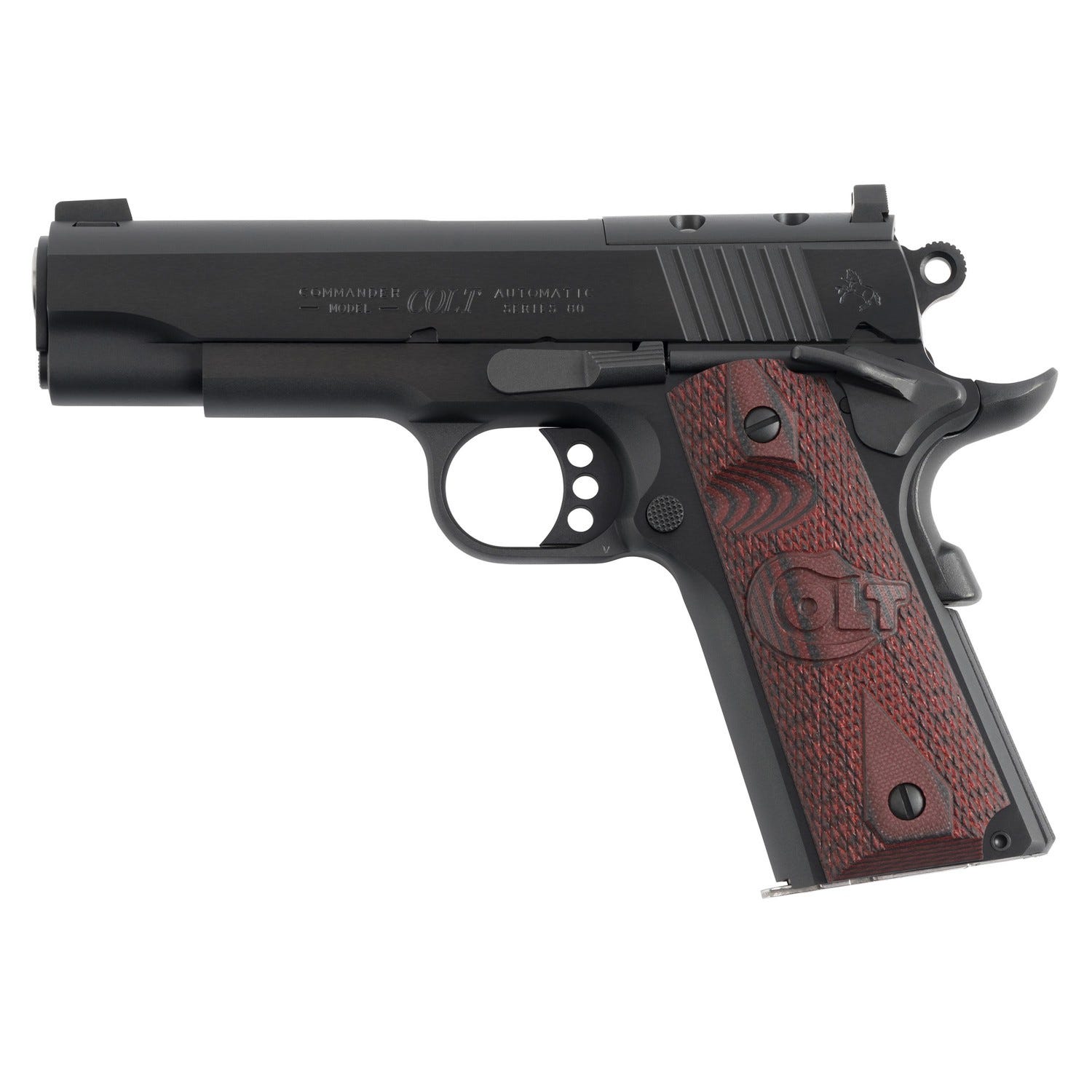 Colt Firearms Combat Commander Oscuro y Oro Black / Gold .38 Super 4.25 Barrel 9-Rounds
