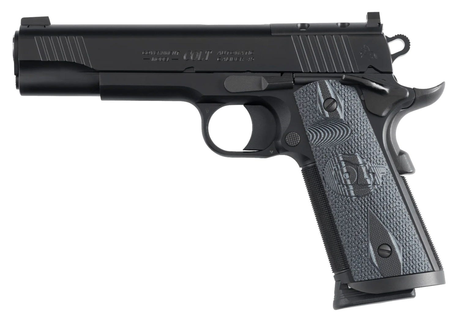 colt firearms combat unit government .45 acp 5 barrel 8-rounds or