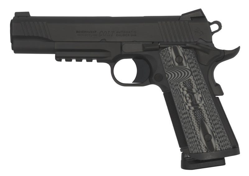 colt firearms combat unit government  .45-100 sharps 5 barrel 8-rounds factory blem