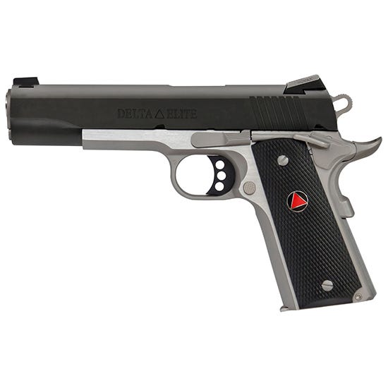 Colt Firearms Delta Elite Black / Stainless 10mm 5 Barrel 8-Rounds - Colt Firearms