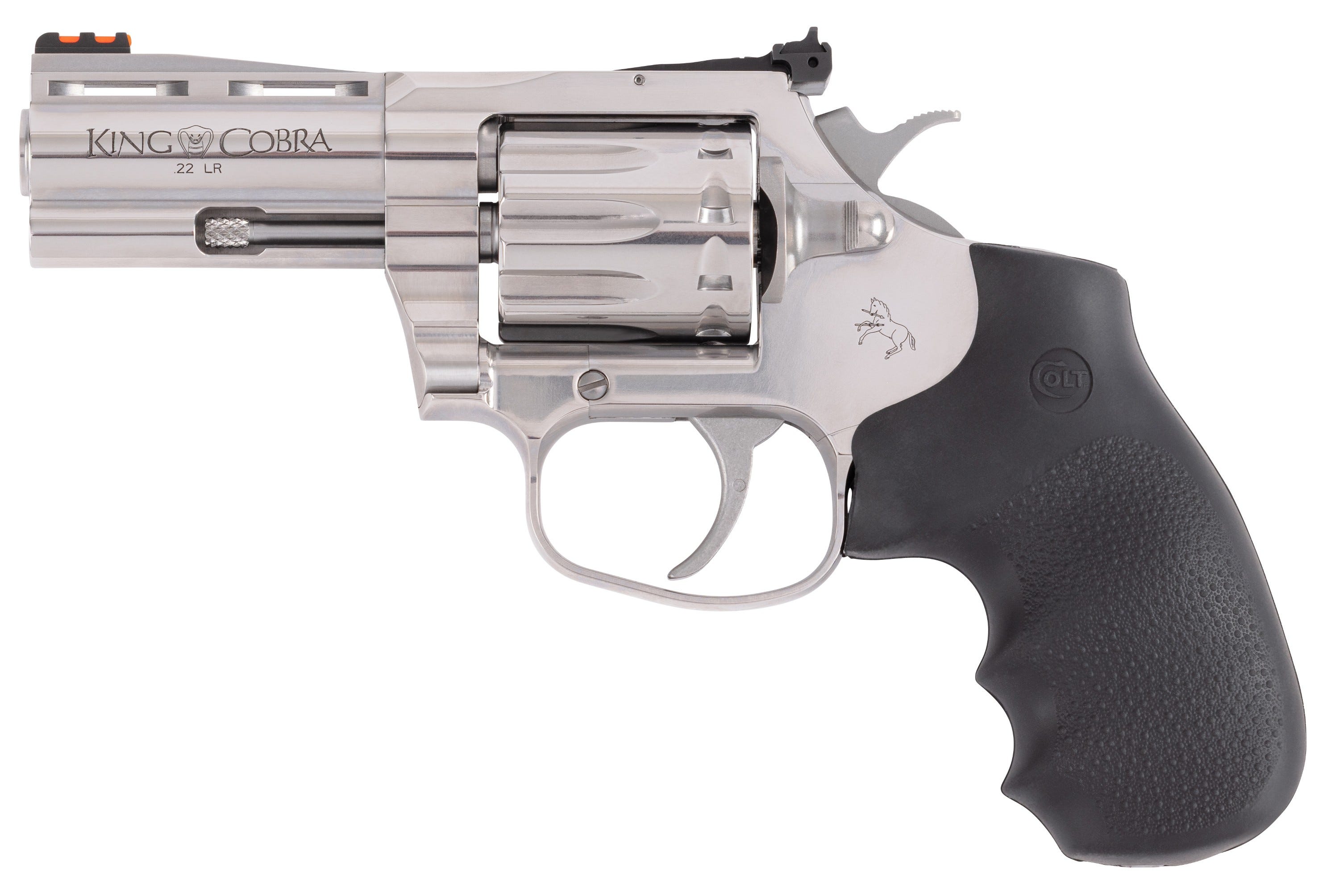 colt firearms king cobra target stainless .22 lr 3 barrel 10-rounds