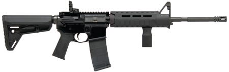 colt firearms m4 carbine mps black 5.56 / .223 rem 16.1-inch 30rds magpul moe slim line furniture