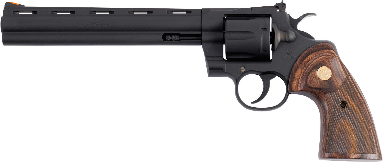 Colt Firearms Python .357 Mag / .38 SPL 8 Barrel 6-Rounds Factory Blem