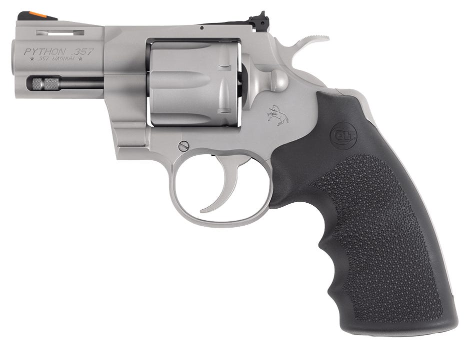 Colt Firearms Python Matte Stainless .357 Mag 2.5 Barrel 6-Rounds Factory Blem