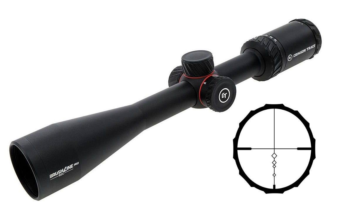 Crimson Trace Brushline Pro Rifle Scope 4-16x42mm BDC Pro Reticle - Crimson Trace