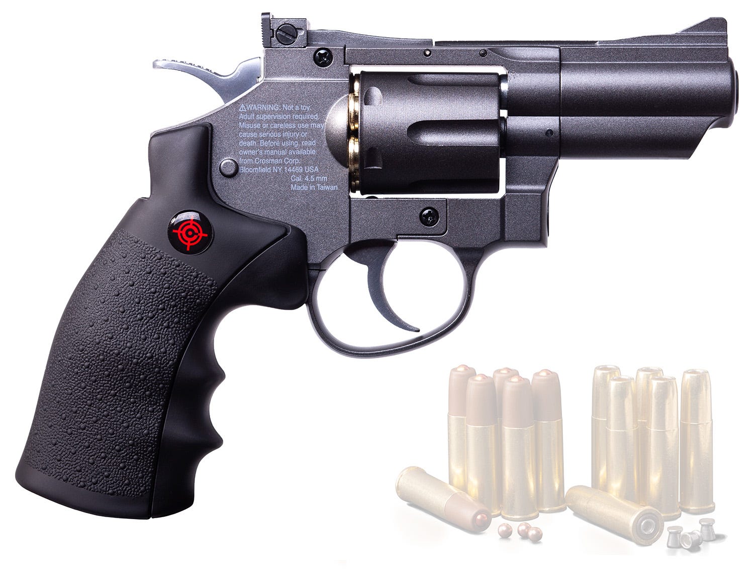 Crosman SNR357 Airgun Gray .177 6-Rounds image