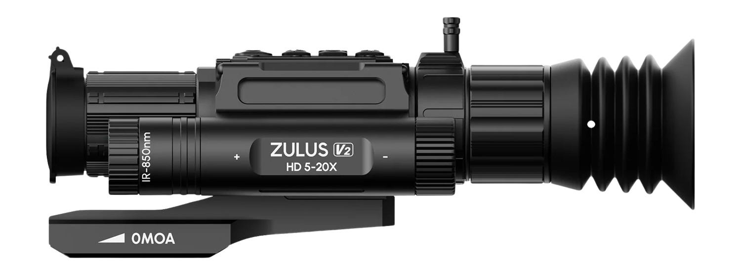 Dnt Optics DNT Optics Zulus HD V2 5-20x50mm Digital Night Vision Riflescope - $499.99 at GrabAGun