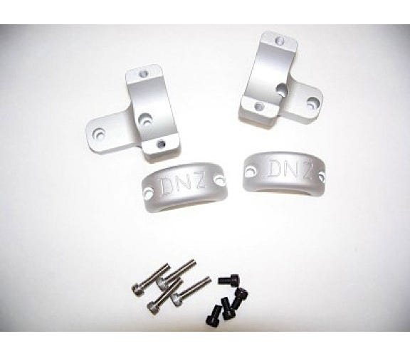 DNZ Game Reaper 2 Scope Mount Silver 1 High for Rem 700/Howa 1500