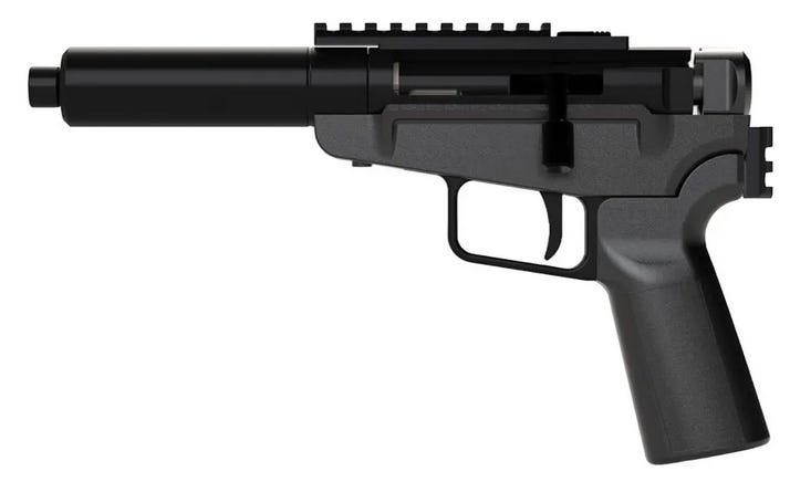 Dark Mountain Stowaway Black 5.7 X 28 5 Barrel 1-Round w/ Brace Adapter - Dark Mountain Arms LLC