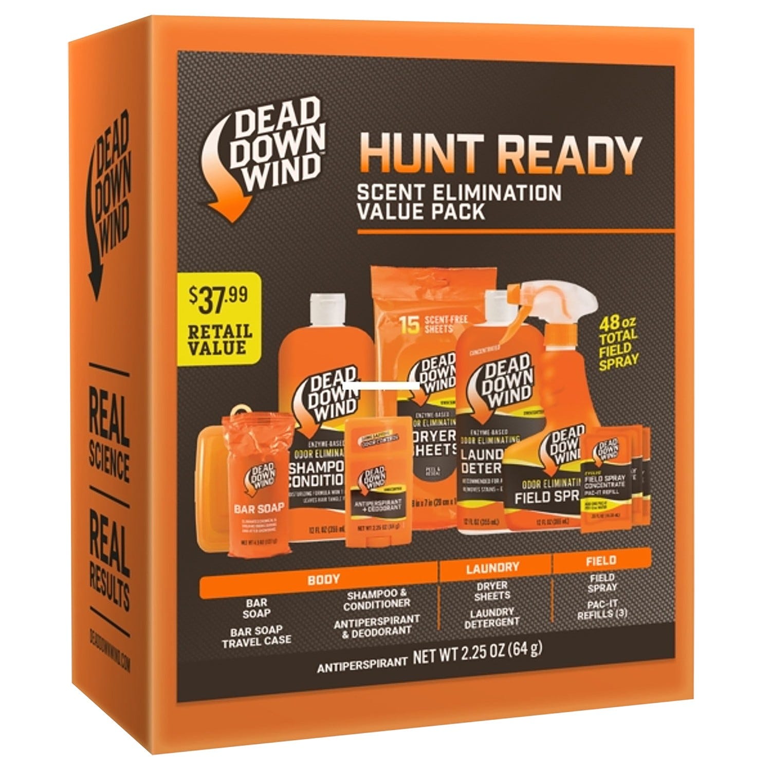 Dead Down Wind Hunt Ready Kit Unscented 10-Piece - Dead Down Wind