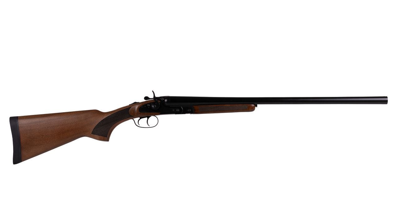 Derya EX1400 Black / Walnut 12 GA 24 Barrel 2-Rounds