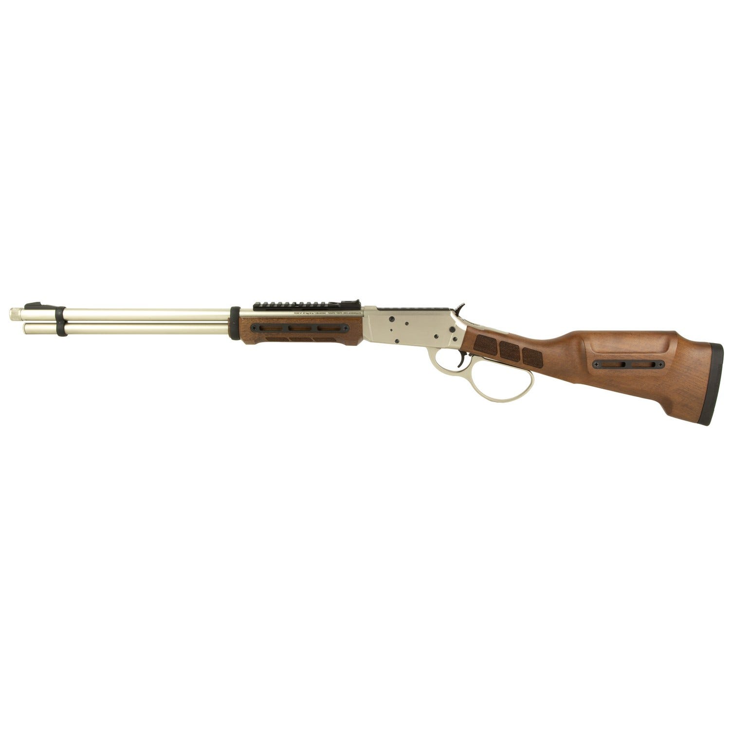 Derya RAN Nickel .357 Mag 20 Threaded Barrel 10-Rounds