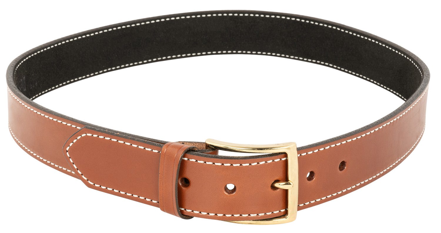 DeSantis Gunhide Plain Lined Belt Tan 1.5 Wide 36 - DeSantis Gunhide