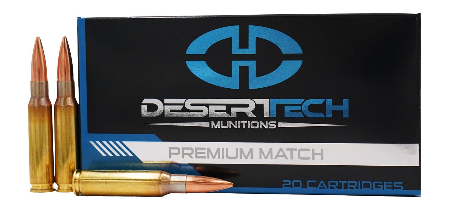 ert Tech Premium Match .308 Win 175 Grain 20-Rounds BTHP Ammo