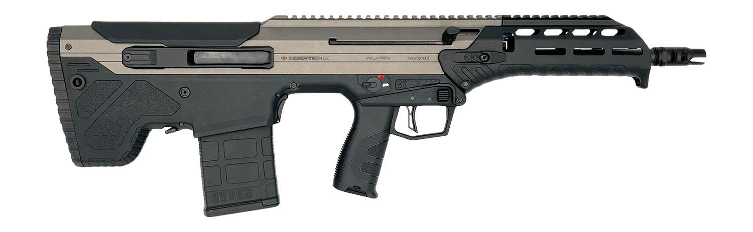 Desert Tech WLVRN Black / Tungsten 7.62 X 51 / .308 Win 16 Threaded Barrel 20-Rounds