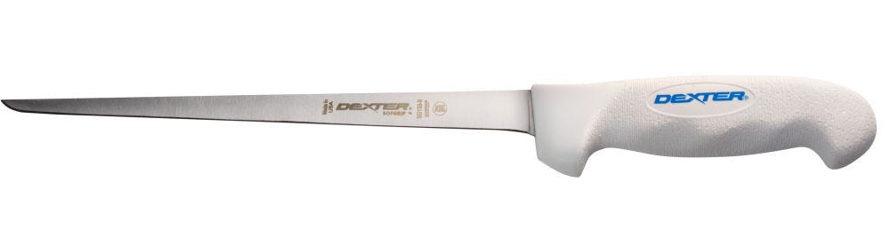 Dexter SOFGRIP with Edge Guard White 9 Flexible Fillet Knife