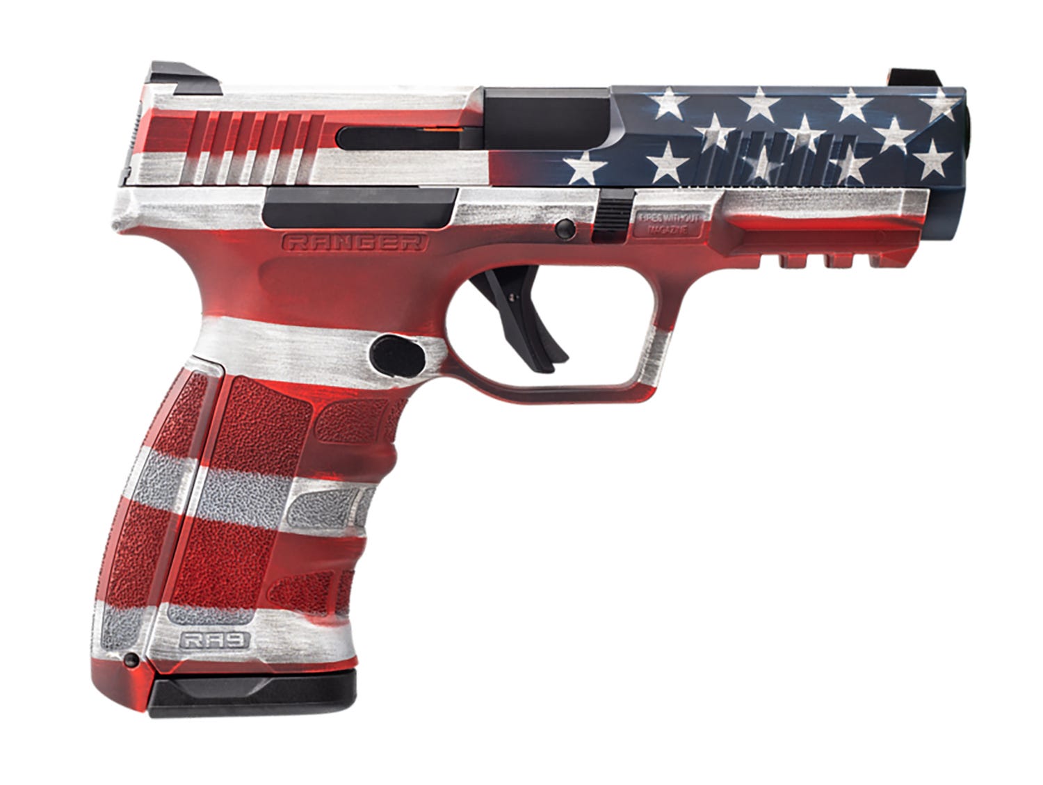 Dickinson RA9 American Flag 9mm 4.25 Barrel 17-Rounds