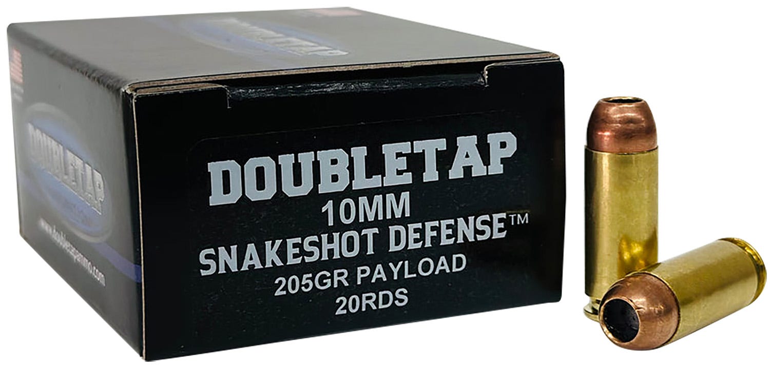 DoubleTap Snake Shot 10mm 135 Grain 20-Rounds JHP - DoubleTap Ammunition