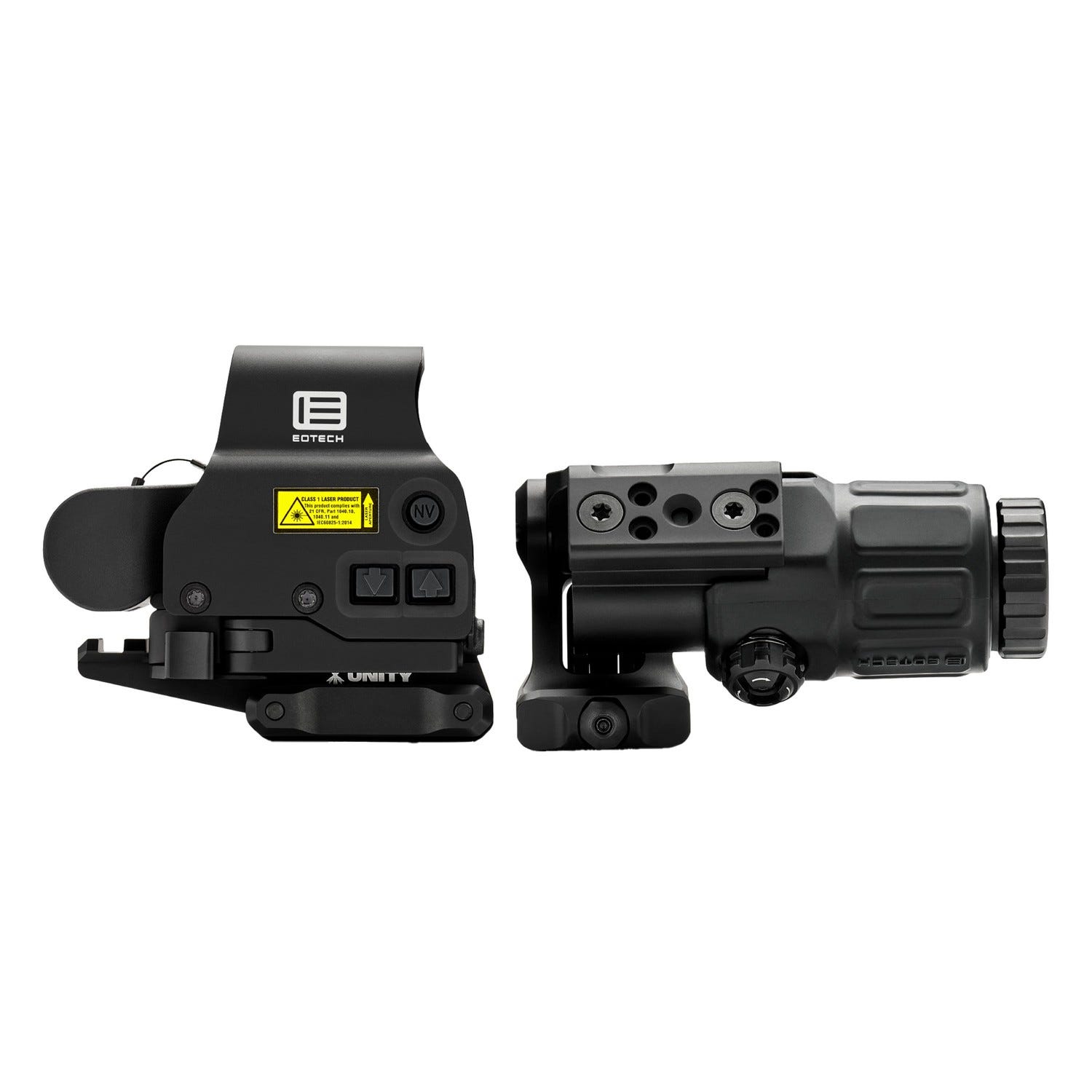 Eotech EOTech HHS1 FTCU Holographic Sight 1 MOA / 68 MOA Multi Reticle w/ G33 3x Magnifier  Unity FAST Riser and Omni FTC Mount - $1499.00 at GrabAGun